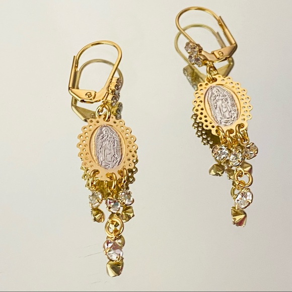 Our Lady of Guadalupe Earrings - Picture 2 of 5